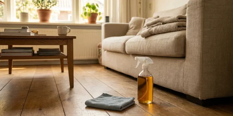 Kattenpisgeur verwijderen met reiniger
